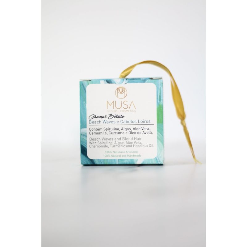 Champô sólido – Beach Waves e Cabelo Loiro | Musa